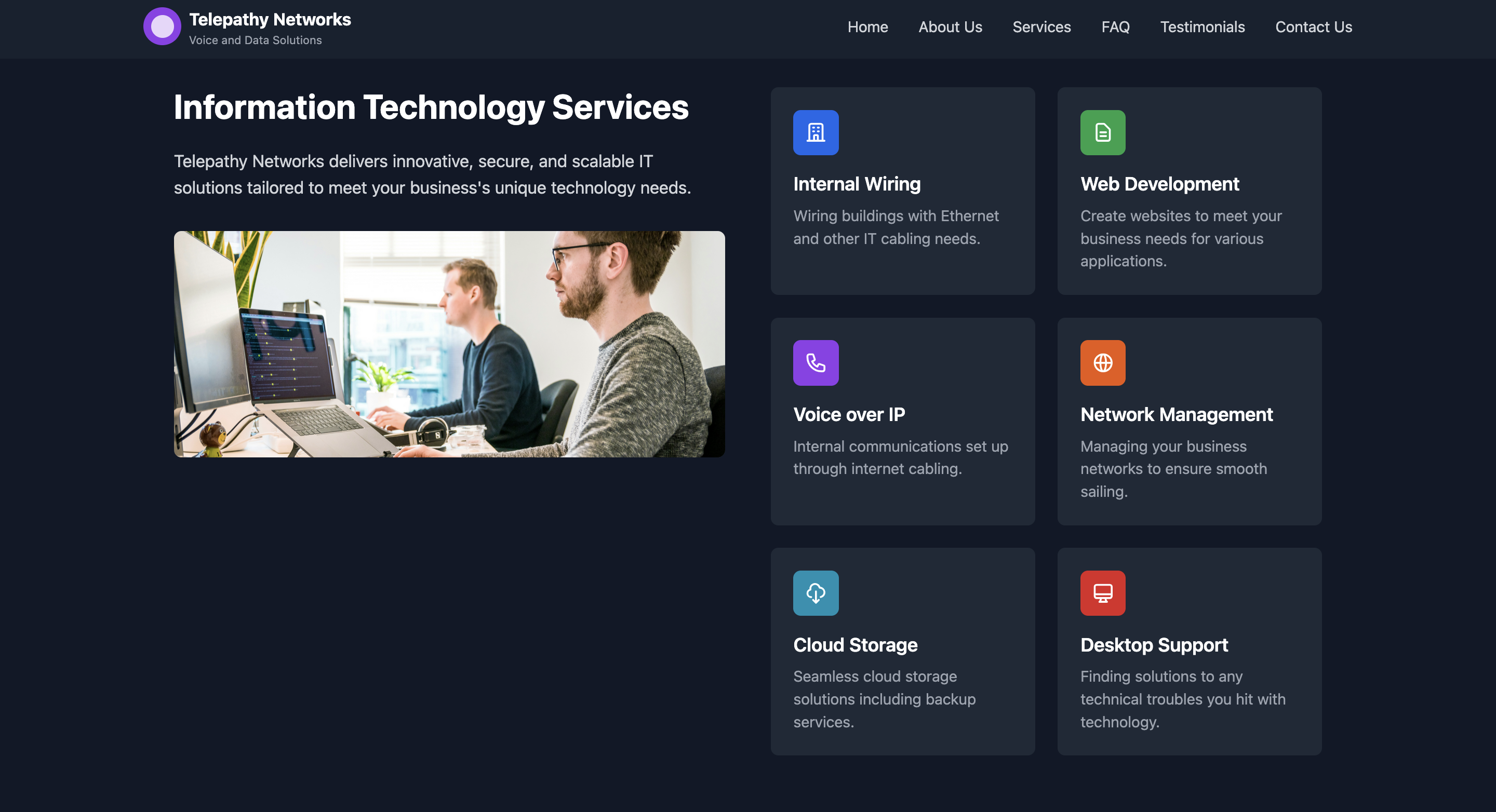 Services Section